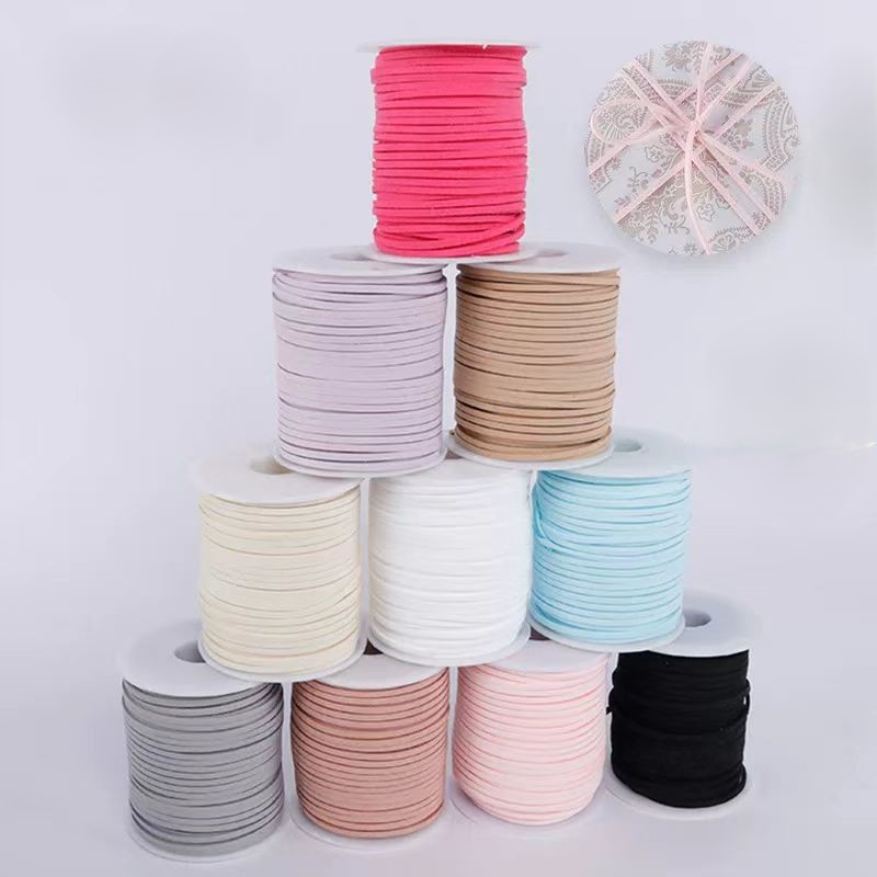Faux Suede Cord Ribbons 6