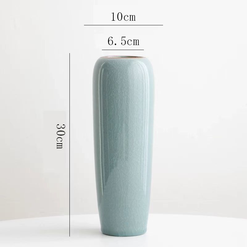 Chinese Celadon Glazed Ceramic Vase