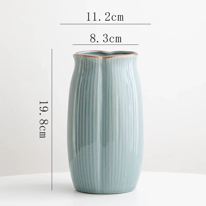 Chinese Celadon Glazed Ceramic Vase 5