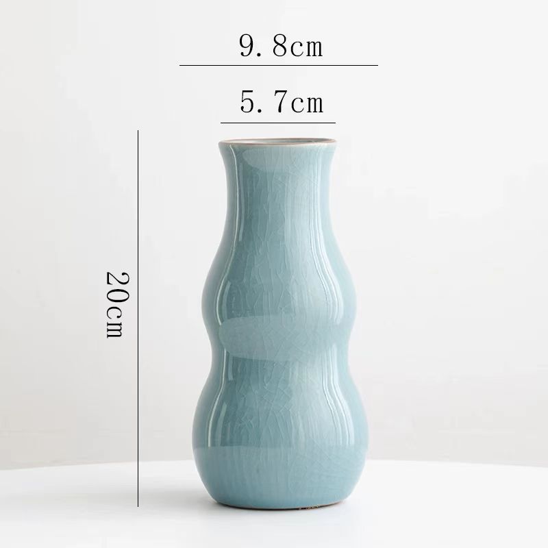 Chinese Celadon Glazed Ceramic Vase 6