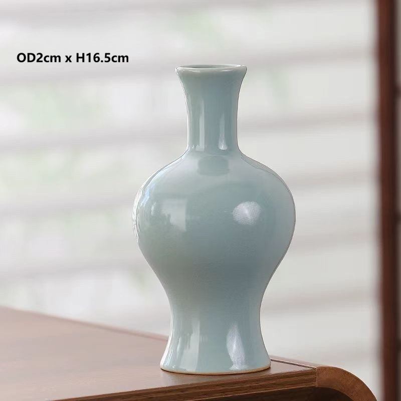 Chinese Classic Celadon Ceramic Vase 5