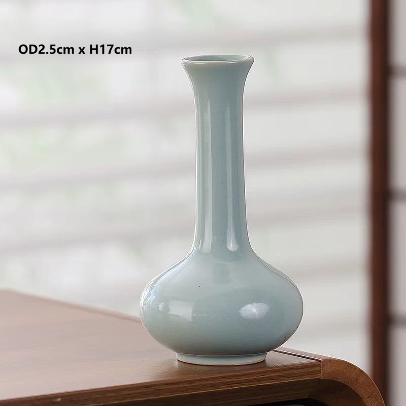 Chinese Classic Celadon Ceramic Vase 8