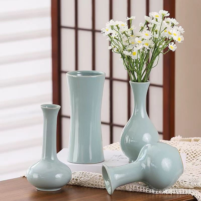 Chinese Classic Celadon Ceramic Vase 10