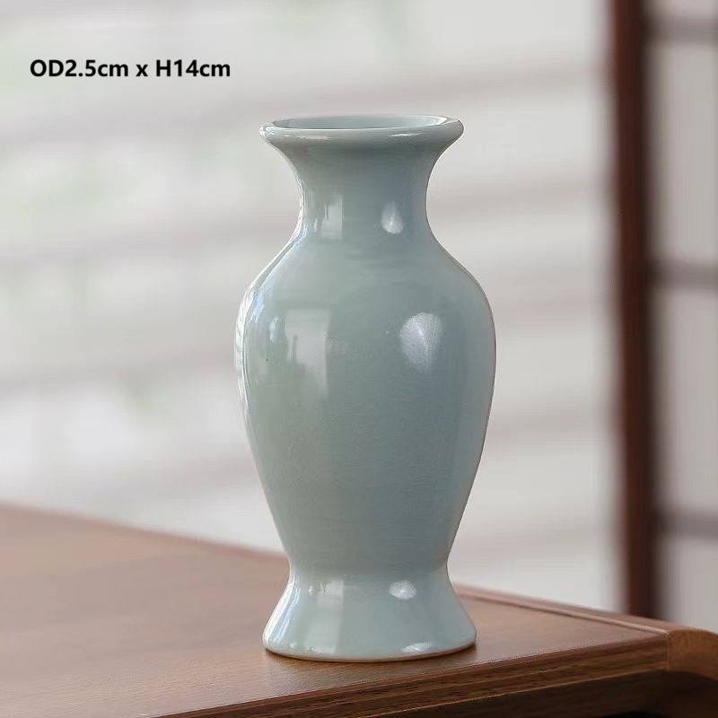 Chinese Classic Celadon Ceramic Vase 7