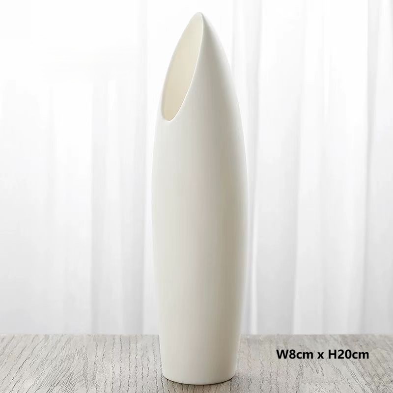 Minimalist Geometric  Ceramic Vase