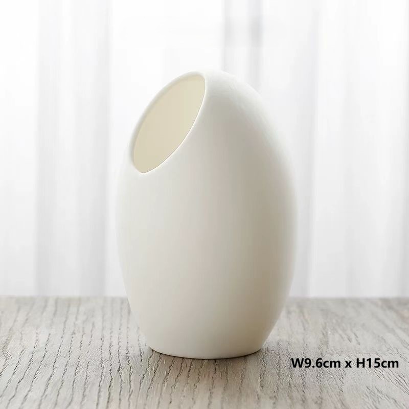 Minimalist Geometric  Ceramic Vase 5