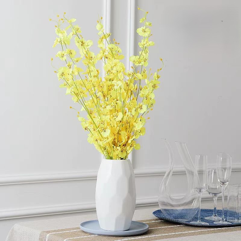Nordic Faceted Ceramic Vase 7