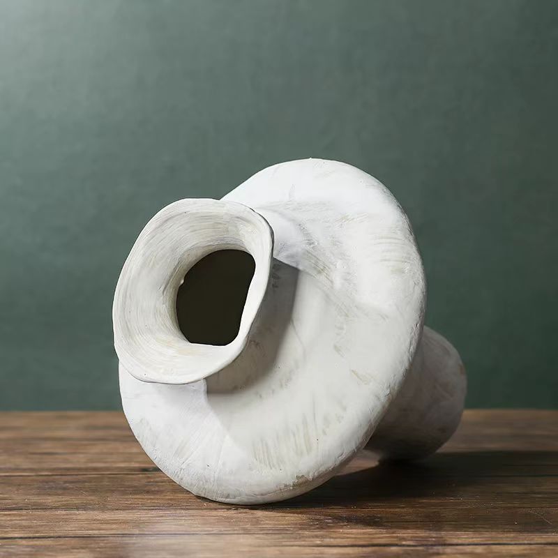 Wabi-Sabi Handcrafted Ceramic Vase