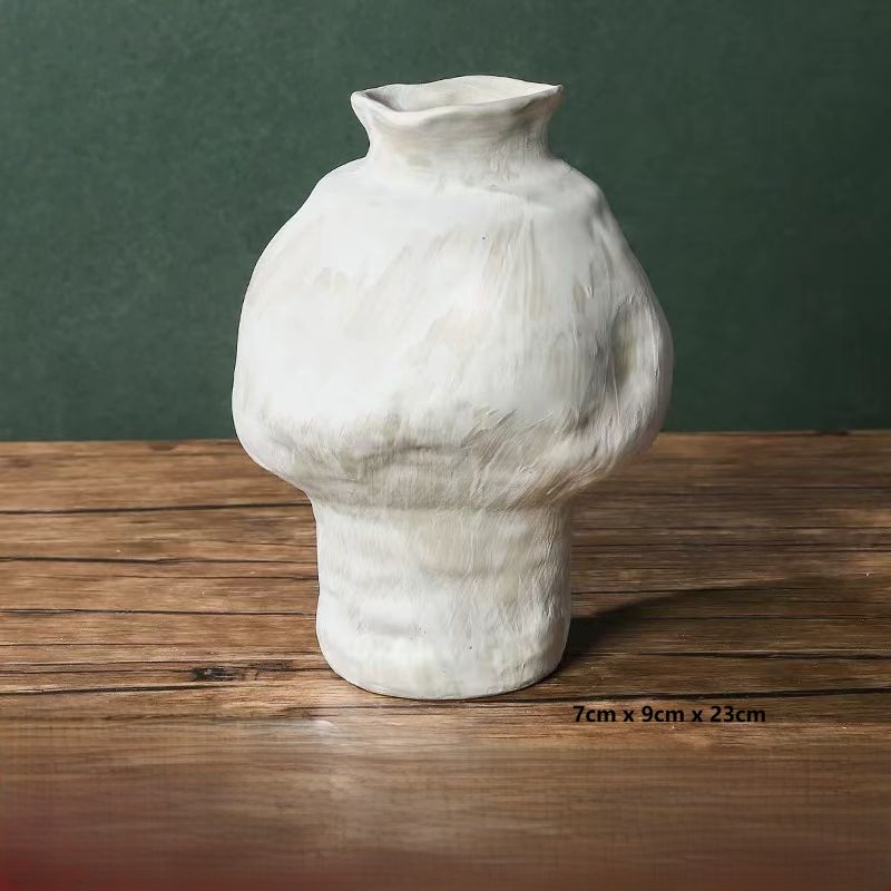 Wabi-Sabi Handcrafted Ceramic Vase 13