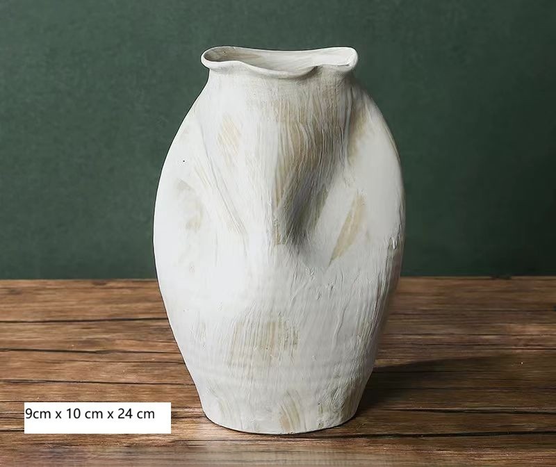 Wabi-Sabi Handcrafted Ceramic Vase 10