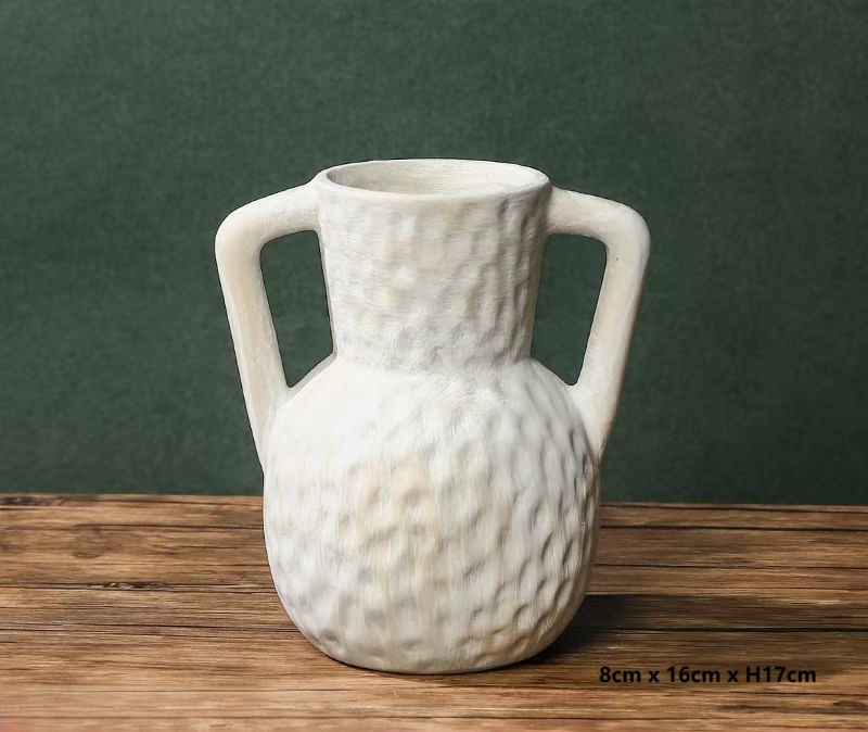 Wabi-Sabi Handcrafted Ceramic Vase 16
