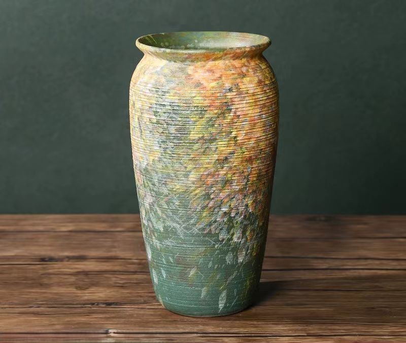 Wabi-Sabi Handcrafted Ceramic Vase 11
