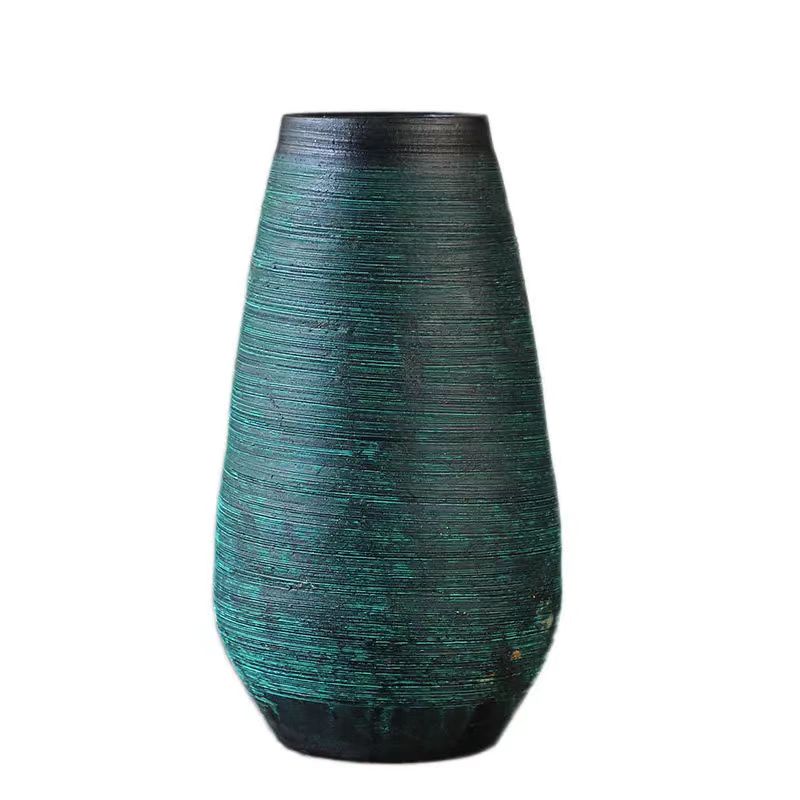 Wabi-Sabi Textured Ceramic Vase 4