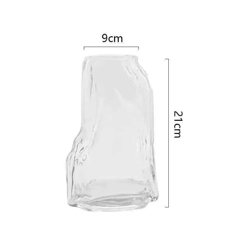 Chinese Misty Peak Glass Vase 4