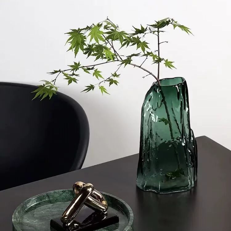 Chinese Misty Peak Glass Vase 10