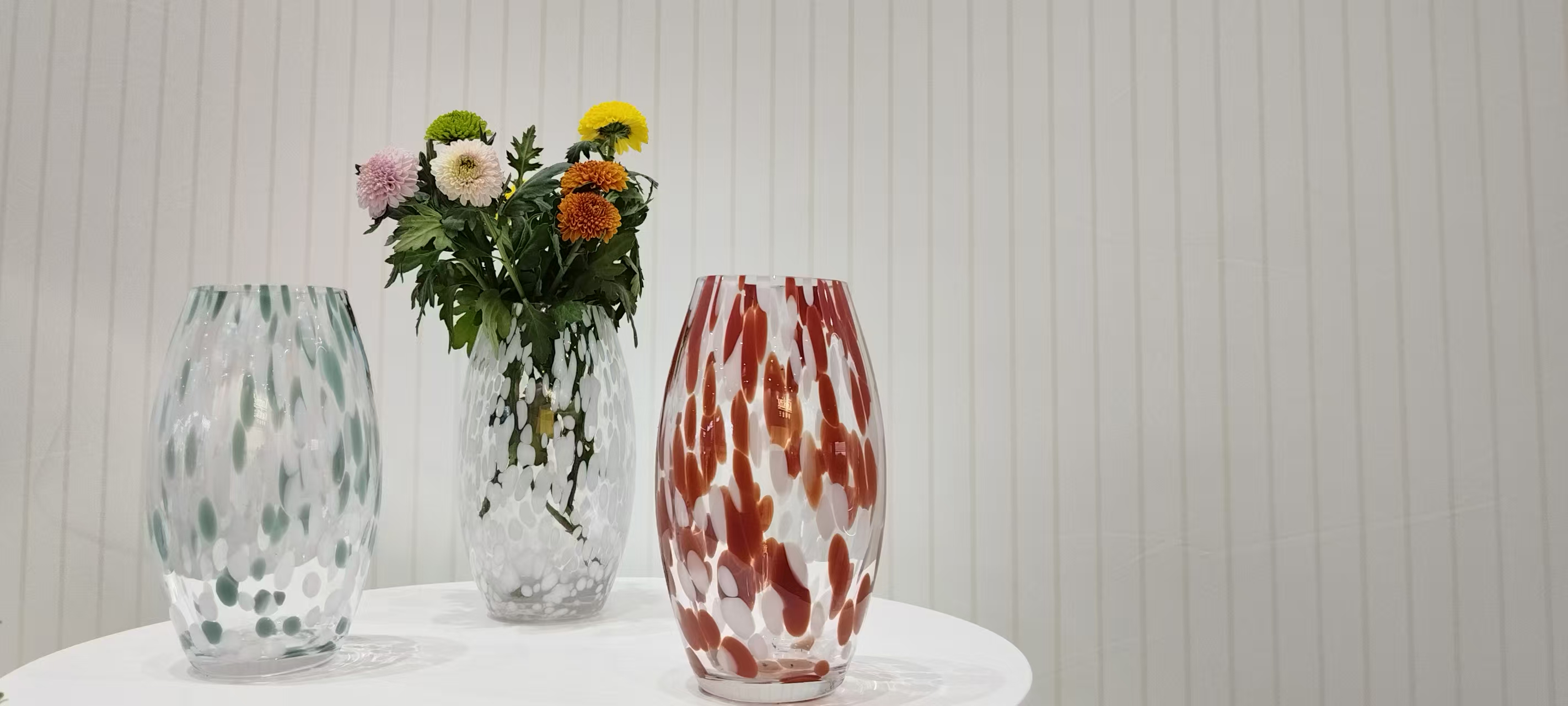 Confetti Pattern Vases 10
