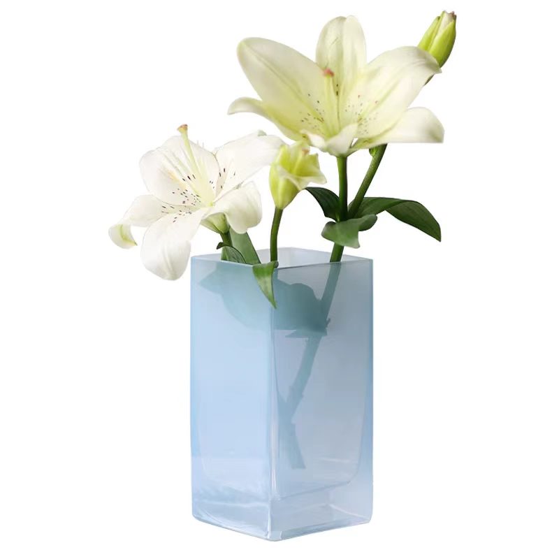 Frosted Glass Vase