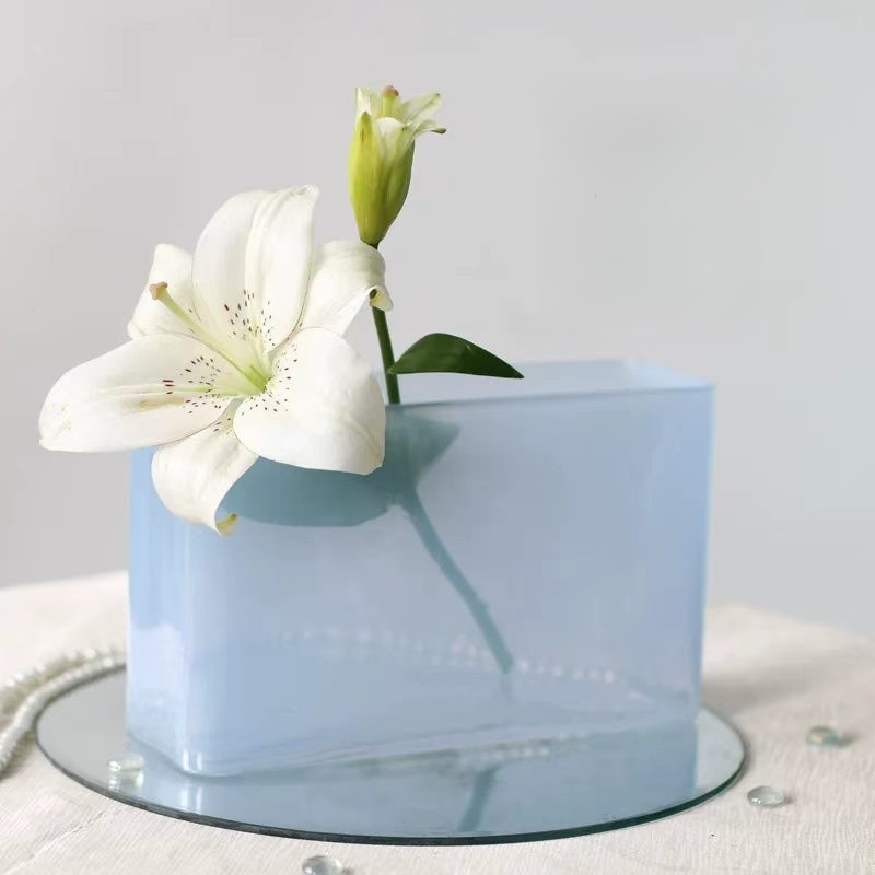 Frosted Glass Vase 8