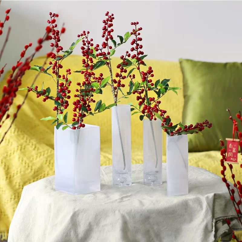 Frosted Glass Vase 12