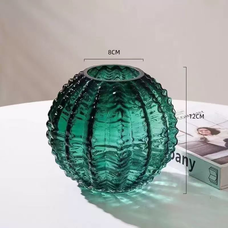 INS Cactus Textured Glass Vase 13