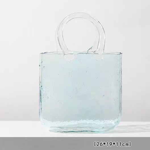 INS Handbag Glass Vase & Aquarium 3