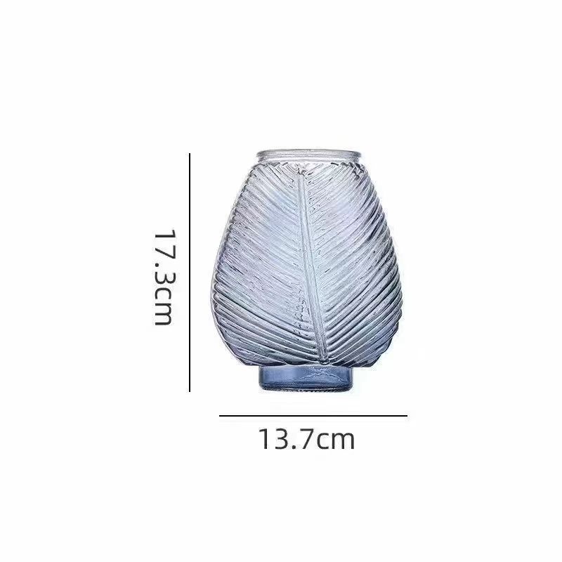 INS Maple Leaf Textured Vase 6