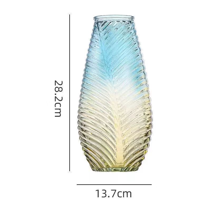 INS Maple Leaf Textured Vase 14