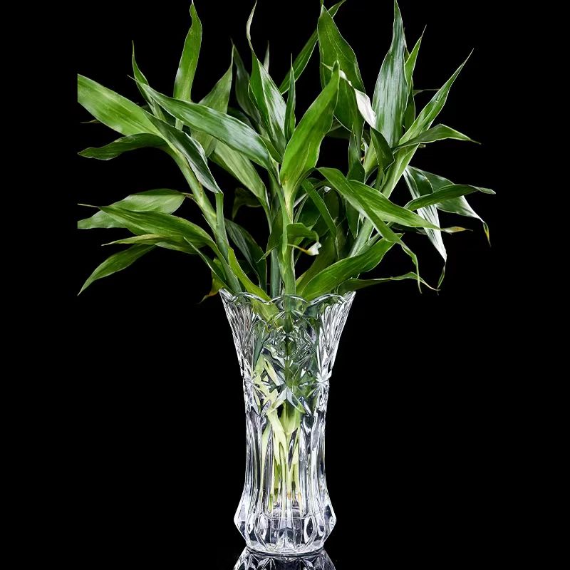 Minimalist Crystal Fluted Vase 5