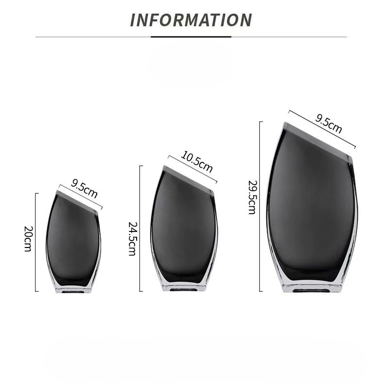 Minimalist Geometric Asymmetry Vase