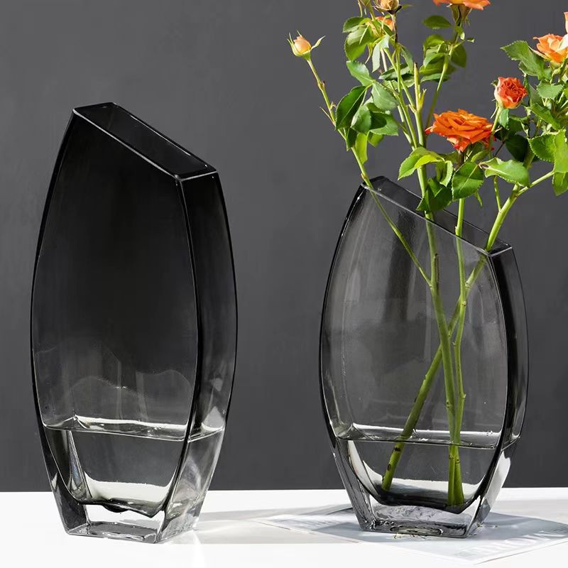 Minimalist Geometric Asymmetry Vase