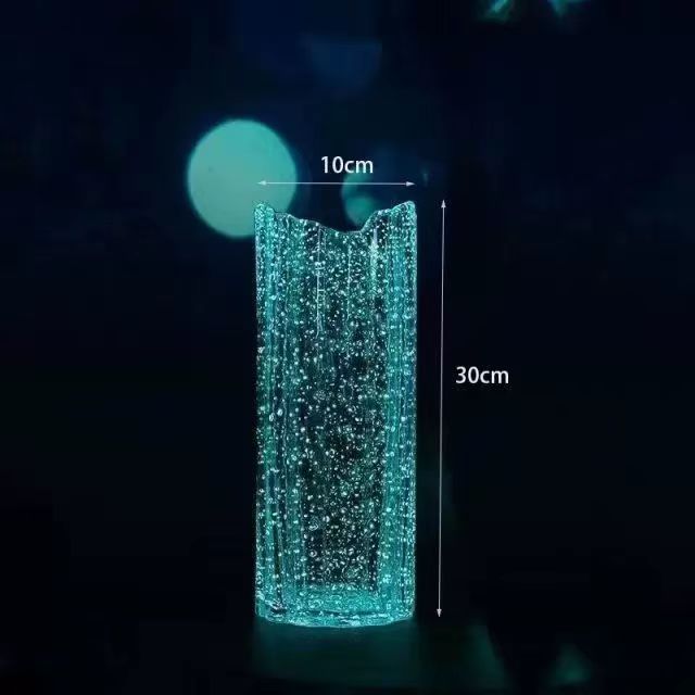 Nordic Ribbed Glow-In-Dark Vase 2