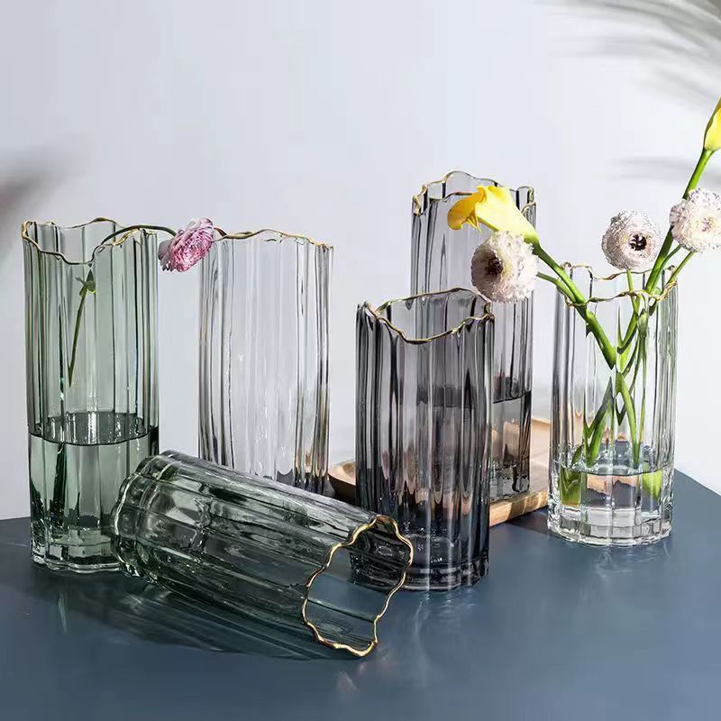 Nordic Ribbed Glow-In-Dark Vase 4
