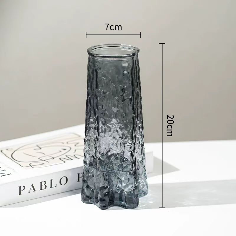 Nordic Waterwave Glass Vase