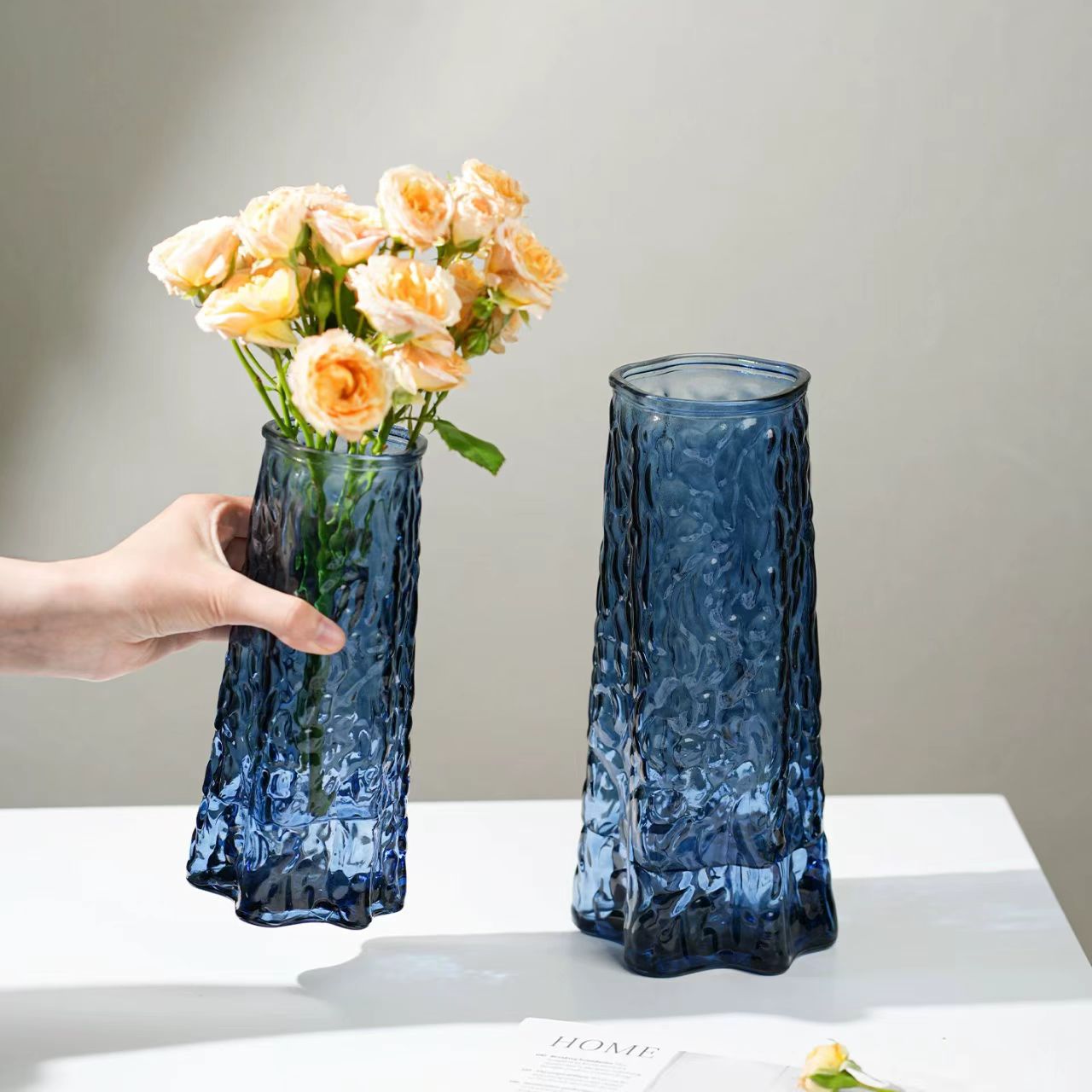 Nordic Waterwave Glass Vase 4