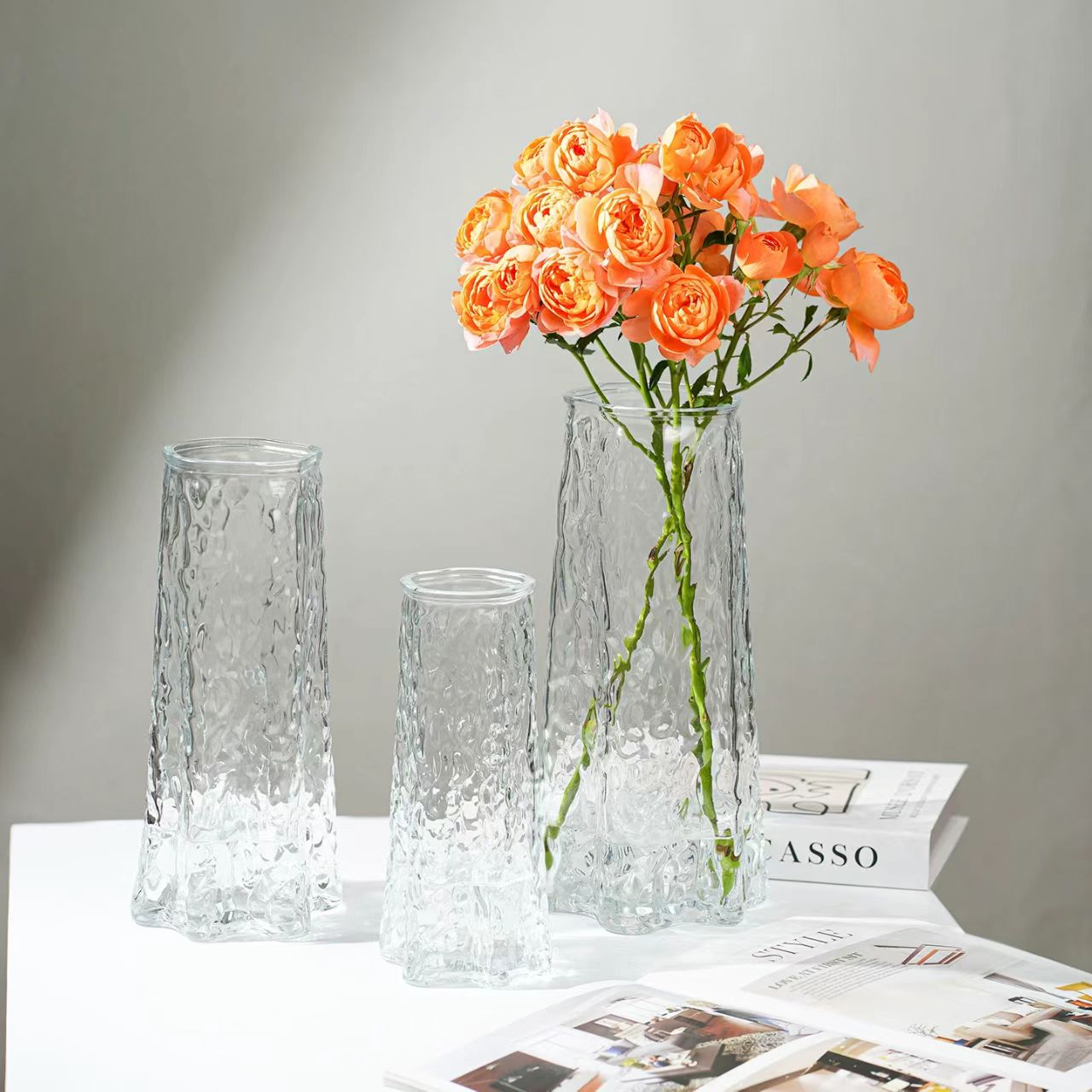 Nordic Waterwave Glass Vase 6