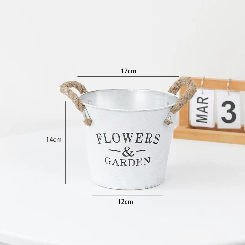 Garden Style Decoratie Bucket 4