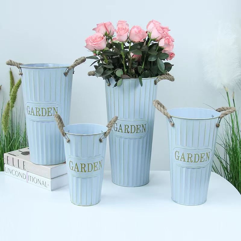 Garden Style Floral Bucket 5