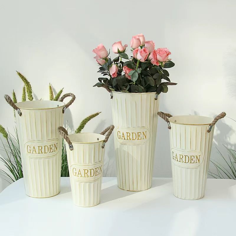 Garden Style Floral Bucket 9