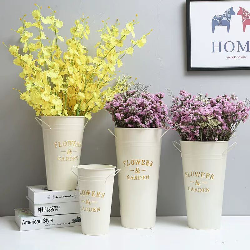 Garden Style Floral Bucket 4