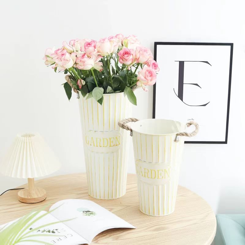 Garden Style Floral Bucket 3