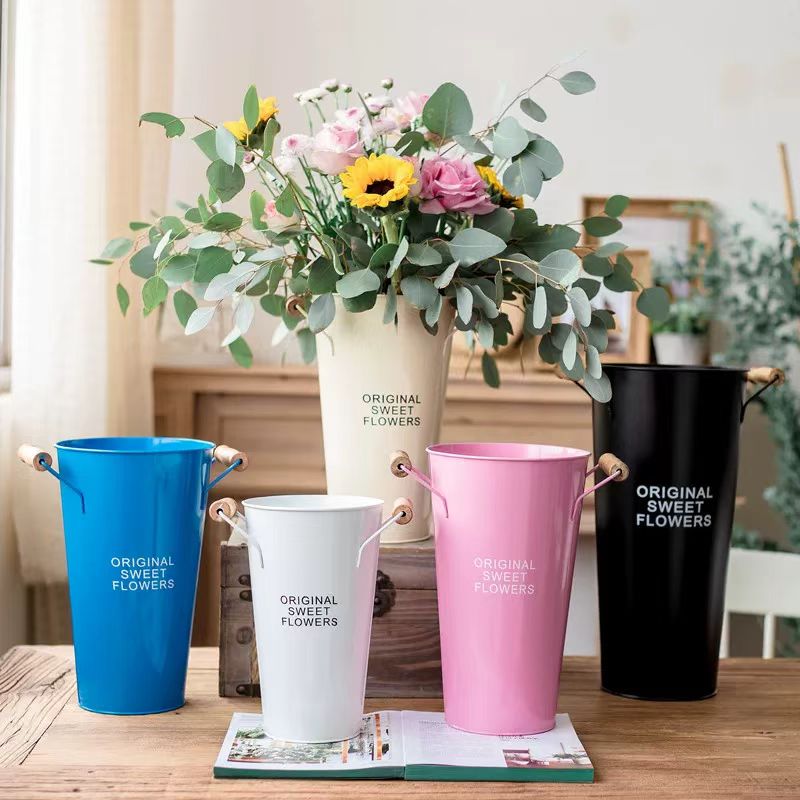 Garden Style Floral Bucket 10