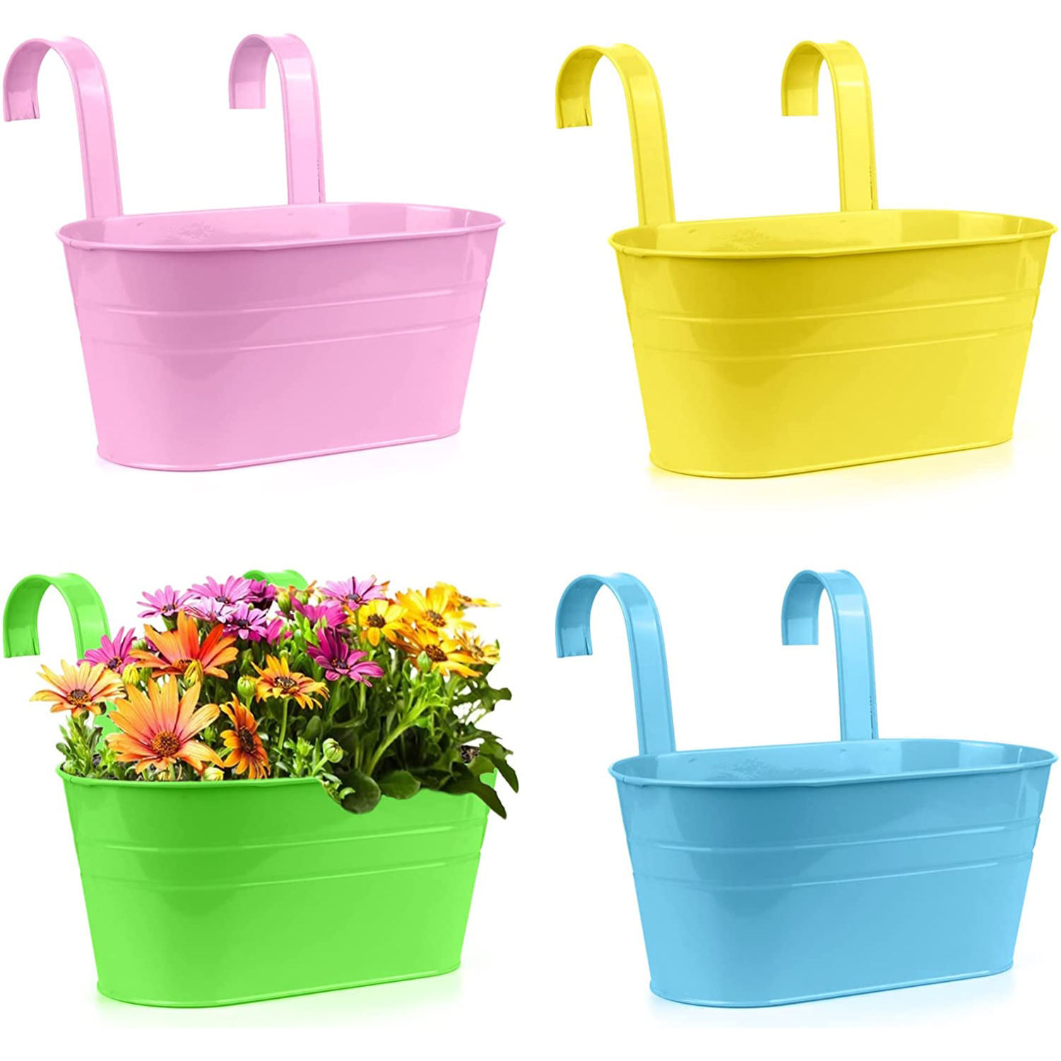 Hanging Flower Bucket 4
