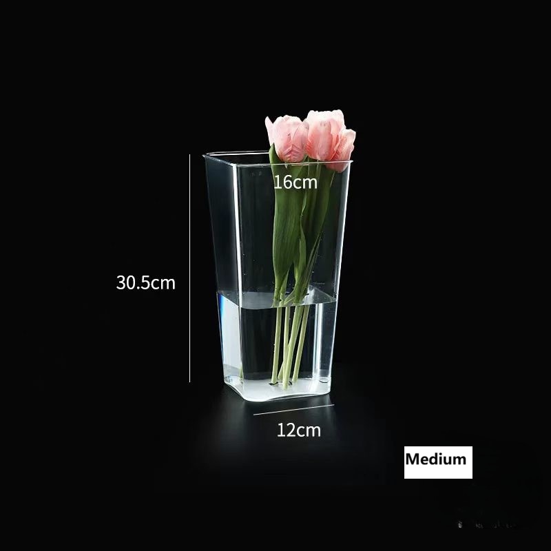 Minimalist Clear Acrylic Floral Bucket 8