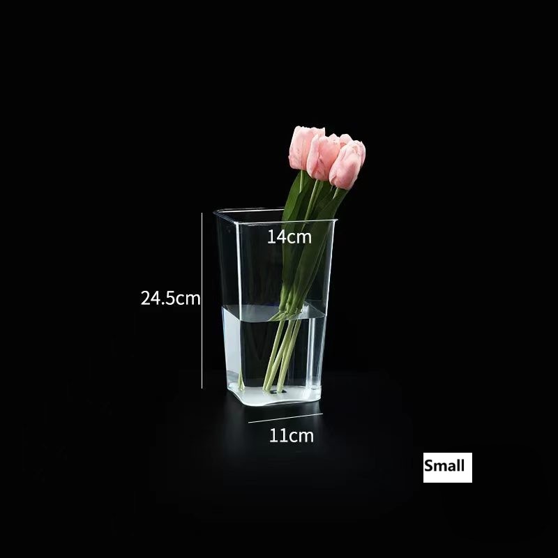 Minimalist Clear Acrylic Floral Bucket 11