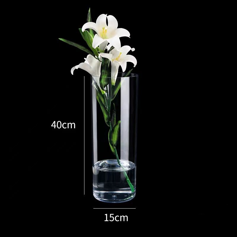 Minimalist Clear Acrylic Flower Revival Bucket 6