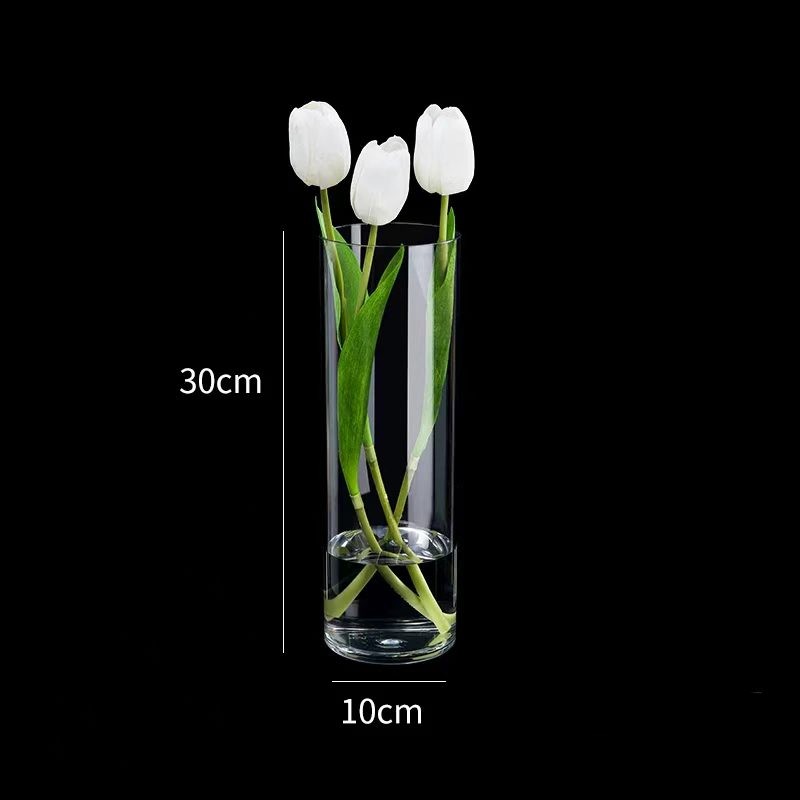 Minimalist Clear Acrylic Flower Revival Bucket 11