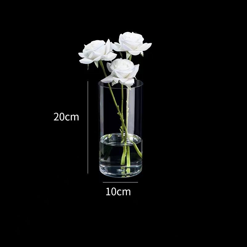 Minimalist Clear Acrylic Flower Revival Bucket 15