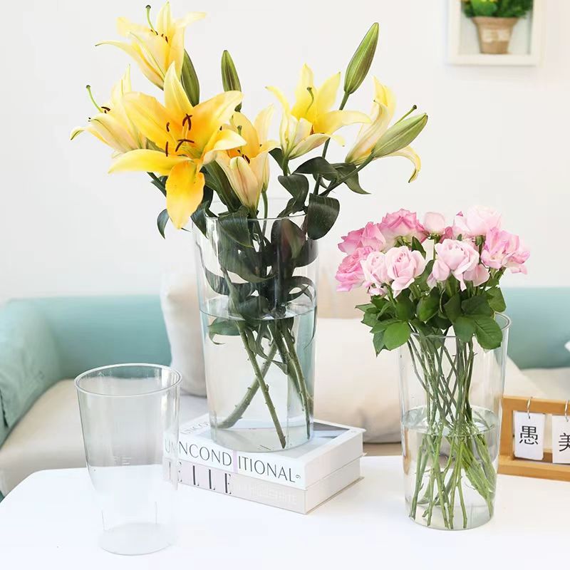 Minimalist Clear Acrylic Flower Revival Bucket 4