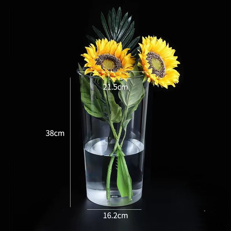 Minimalist Clear Acrylic Flower Revival Bucket 14