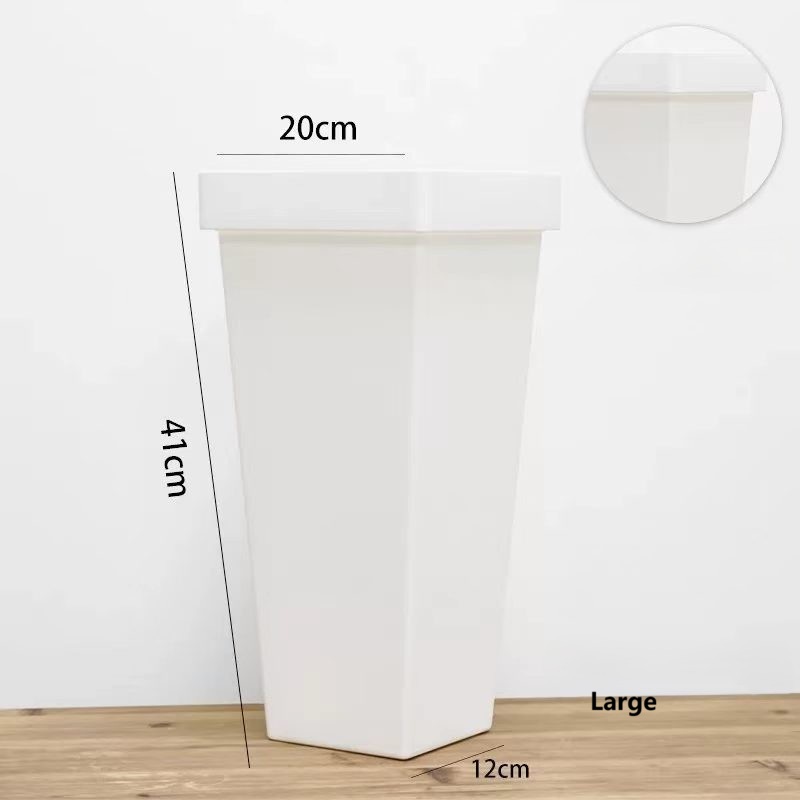 Minimalist Plastic Floral Bucket 6